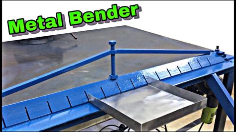 diy sheet metal bending|how to bend galvanized steel.